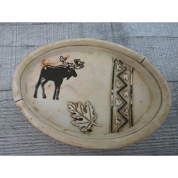 The Wild Outdoorsman Rustic Lodge Bathroom Set With Moose & Bear Tissue, Soap Tb - Picture 16 of 16